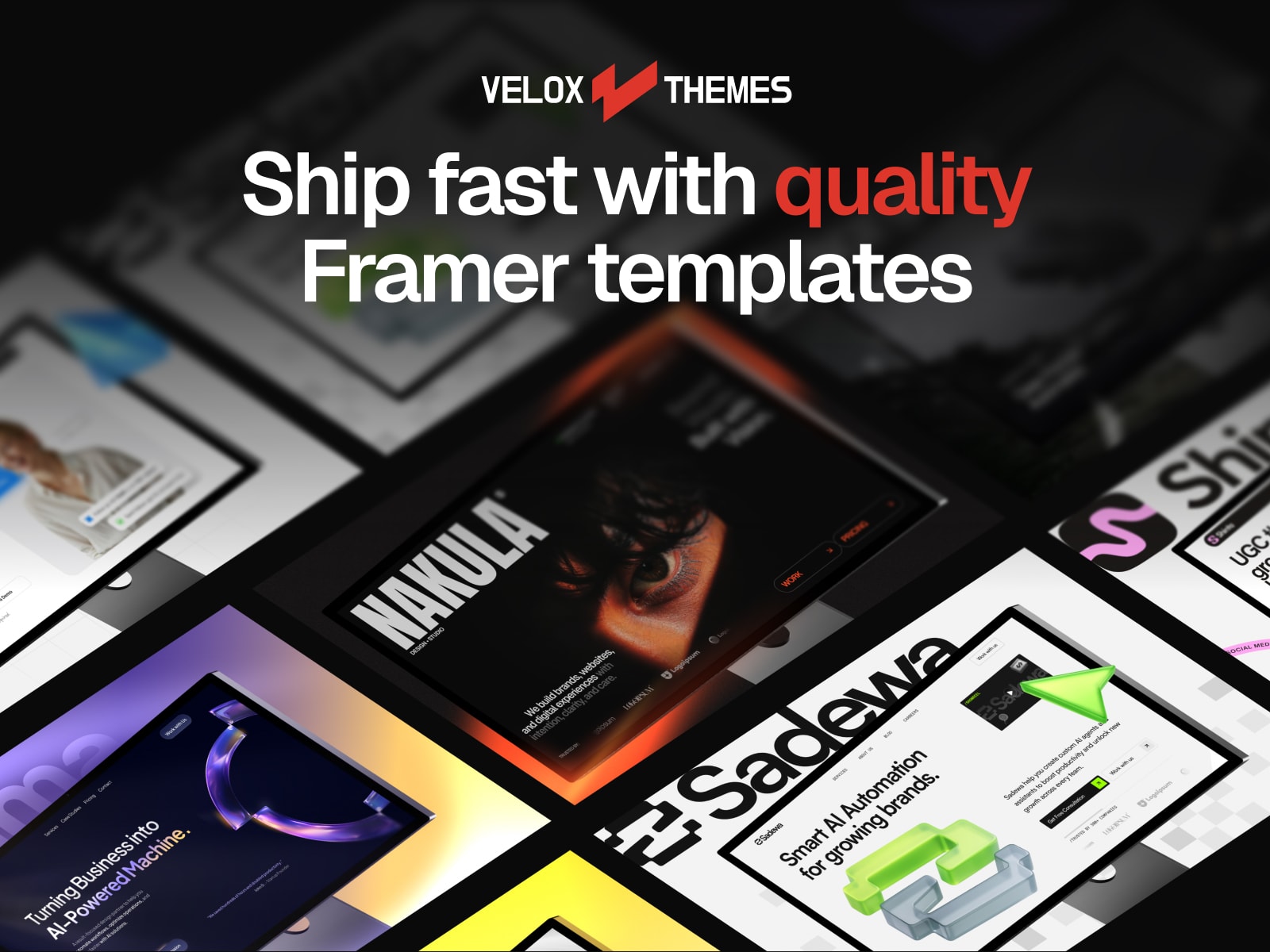 Velox Themes — Templates